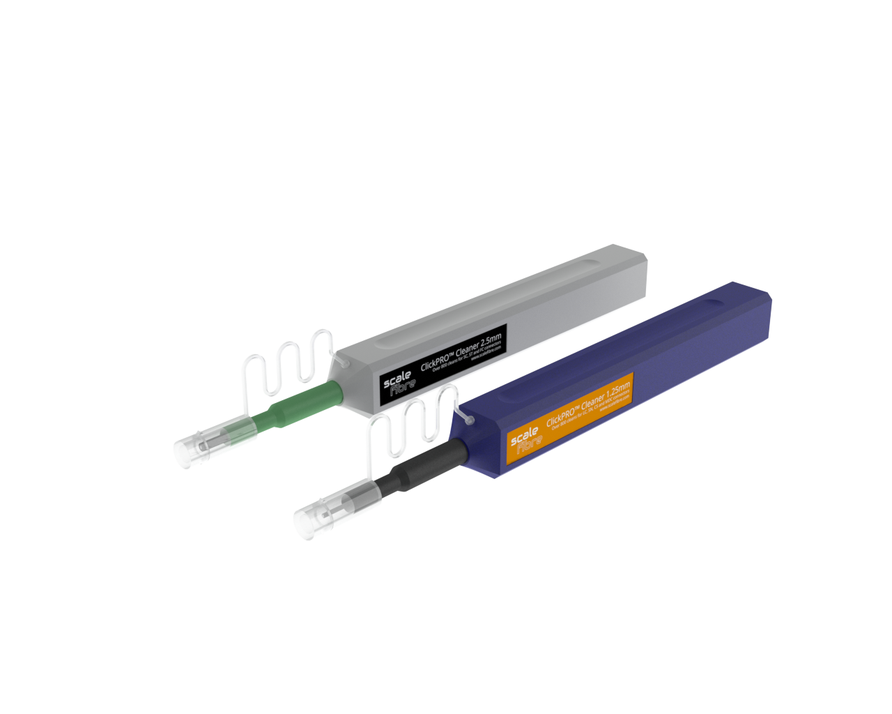 ClickPRO™ Click Cleaner-reeks, 1.25 mm en 2.5 mm