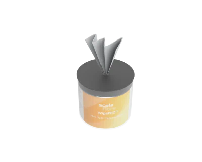 Lingettes nettoyantes de qualité optique WipePRO™ en mini-boîte robuste (100 unités)