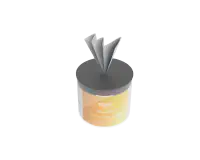 WipePRO™ Vifuta vya Kusafisha vya Kiwango cha Macho kwenye beseni ndogo mbovu (hesabu 100)