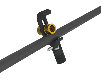 Dénudeur de câble blindé utilisé sur un câble de 22 mm