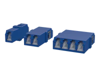 Rufe LC Fiber Optic Adapters, Simplex, Duplex da Quadplex, Blue
