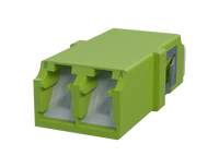 Rufe LC Duplex Fiber Optic Adapter, Lemun tsami - Duban Gaba
