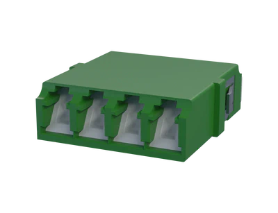 Rufe LC Quadplex Fiber Optic Adapter, Green - Duban Gaba