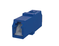 Rufe LC Simplex Fiber Optic Adapter, Blue - Duban Gaba