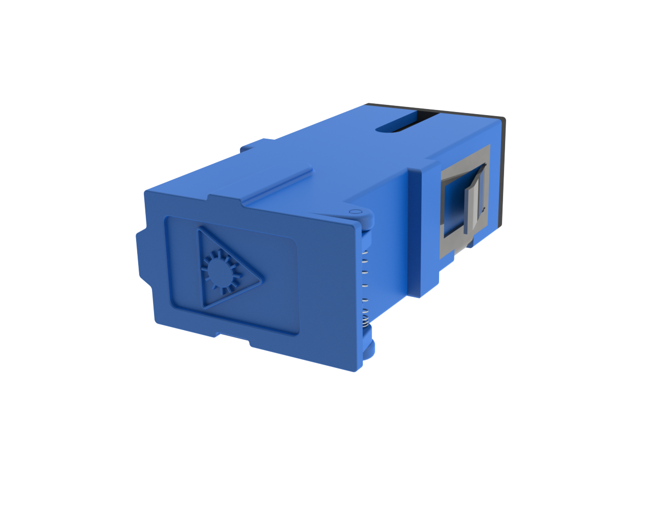 Adaptador de Fibra Óptica SC - Azul