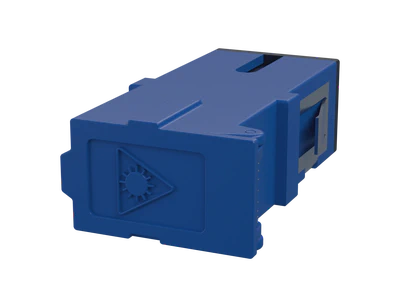 Adaftar Fiber Optic SC - Shuɗi