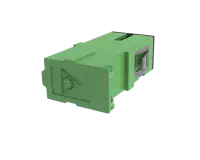 SC Fiber Optic Adapter - Green