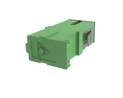 SC Fiber Optic Adapter - Green