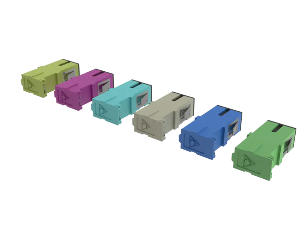 Adaptador de Fibra Óptica SC - Azul
