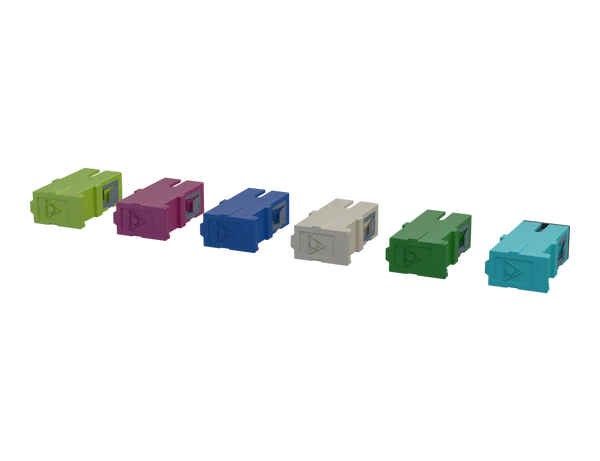 Adaptateur fibre optique SC - Bleu