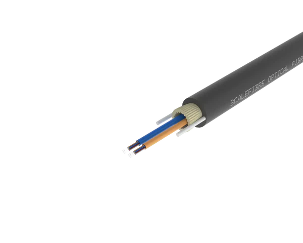 Câble à fibre optique extérieur à tube libre micro-câble – 24, 48, 72 et 96 fibres