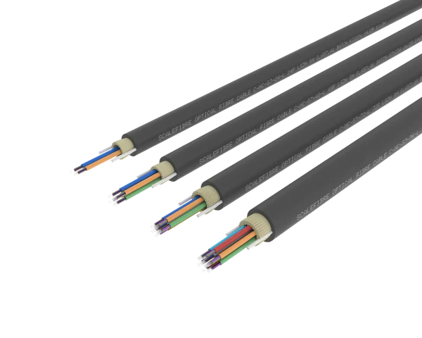 Câble à fibre optique extérieur à tube libre micro-câble – 24, 48, 72 et 96 fibres