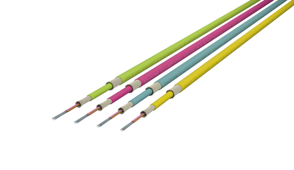 Cabo SlimCORE™ 12F – Monomodo, Amarelo