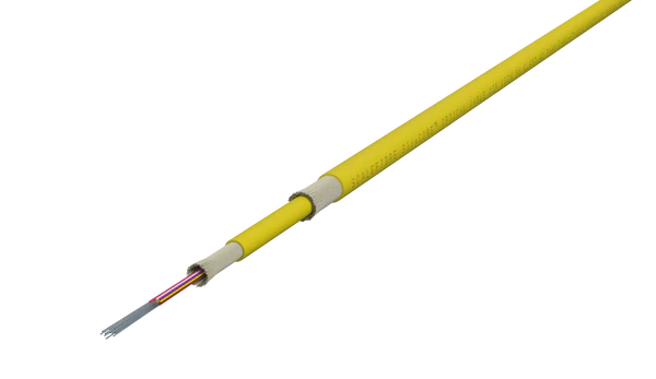 Cabo SlimCORE™ 12F – Monomodo, Amarelo
