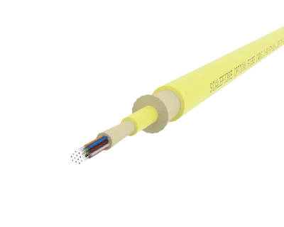 Cabo SlimCORE™ 12F – Modo único, amarelo