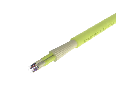 SlimCORE™ 48F Cable - OM5, Lime Green