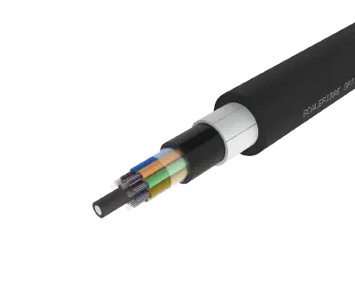 
Non-Metallic Armoured Loose Tube Outdoor Fibre Cable – PE/PA/PE Jacket, 96
Fibre