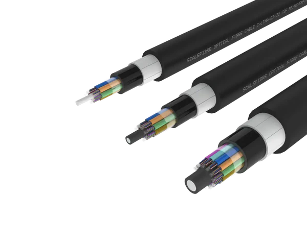 


Cabo de fibra externa de tubo solto não metálico blindado – revestimento

PE/PA/PE, 72, 96 e 144 fibras