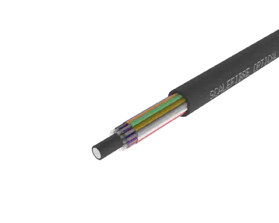 Câble à fibre optique mini-tube à structure libre 144F