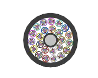 Câble à fibre optique mini-tube à structure libre 288F, section transversale
