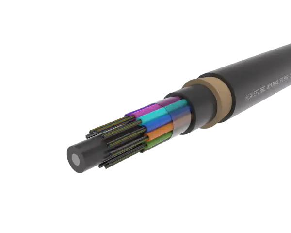 72F SkySPAN Langspan ADSS Optiese Veselkabel
