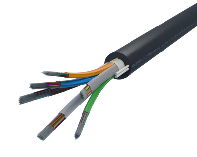 Câble ruban flexible SmartRIBBON™, détail du tube