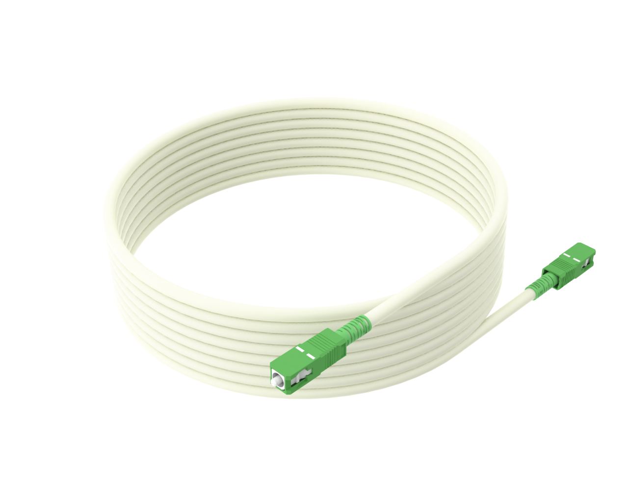 Cable ya Kuacha ya Ndani - Jacket nyeupe 3mm
