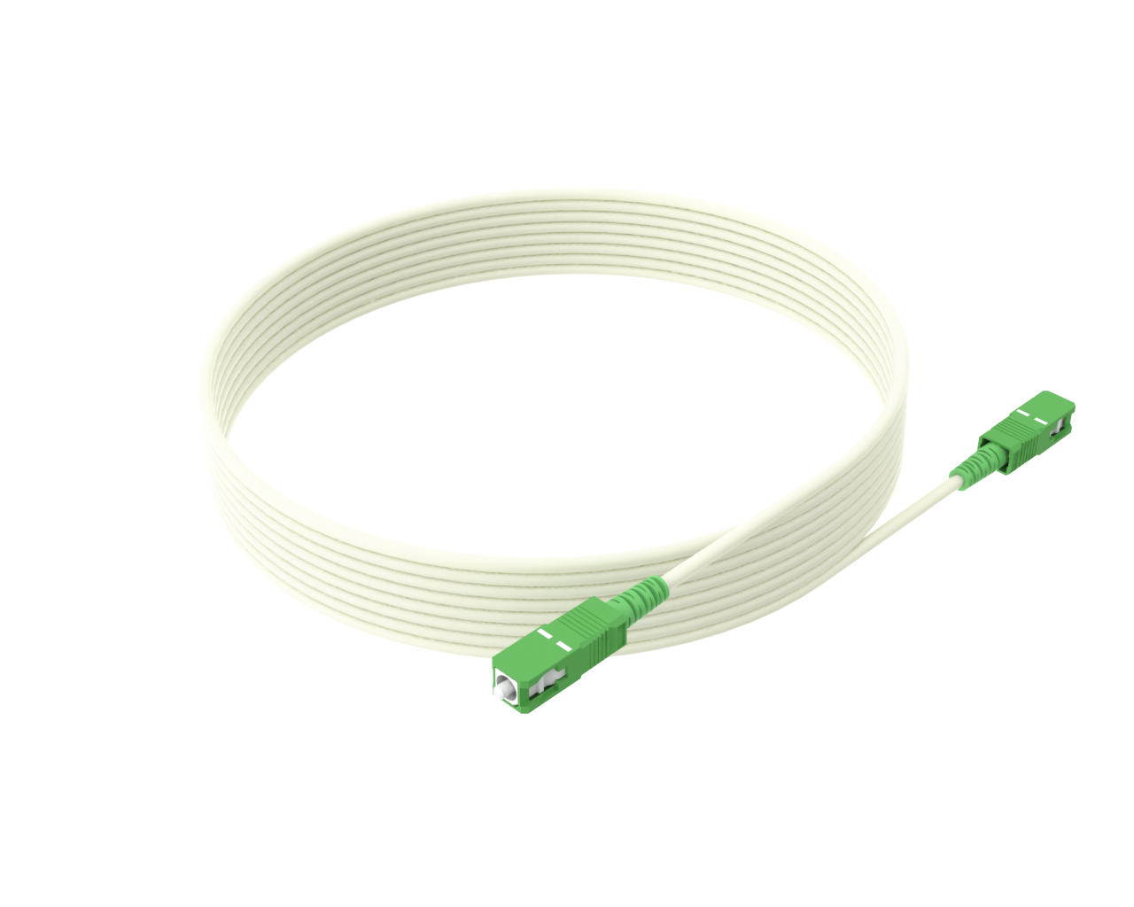 Cable ya Kuacha ya Ndani - Jacket nyeupe 3mm