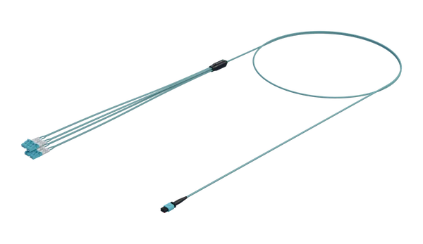MPO Fiber 8 zuwa LC Fanout, Yanayi Ɗaya (G.657.A1)