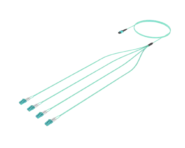 8 Fibre MPO vers LC Fanout, Monomode (G.657.A1)