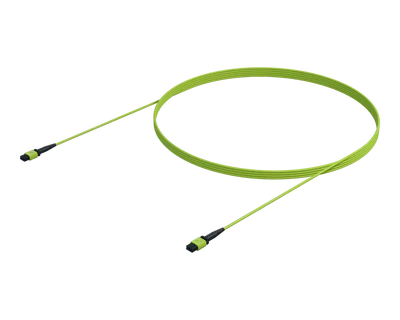 Jonction MPO Multimode (12F) OM5 à 12 fibres, vert citron