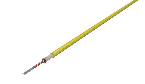 12 Vesel Enkelmodus MPO(12F) Stam, Geel