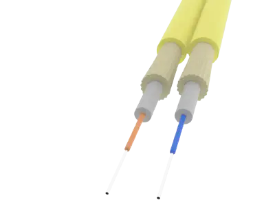 Construção do cabo - Cabo duplex em formato de oito de 2 mm