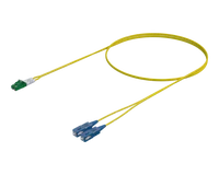 Enkelmodus Dupleks Patchkabel - LC/APC na SC/UPC