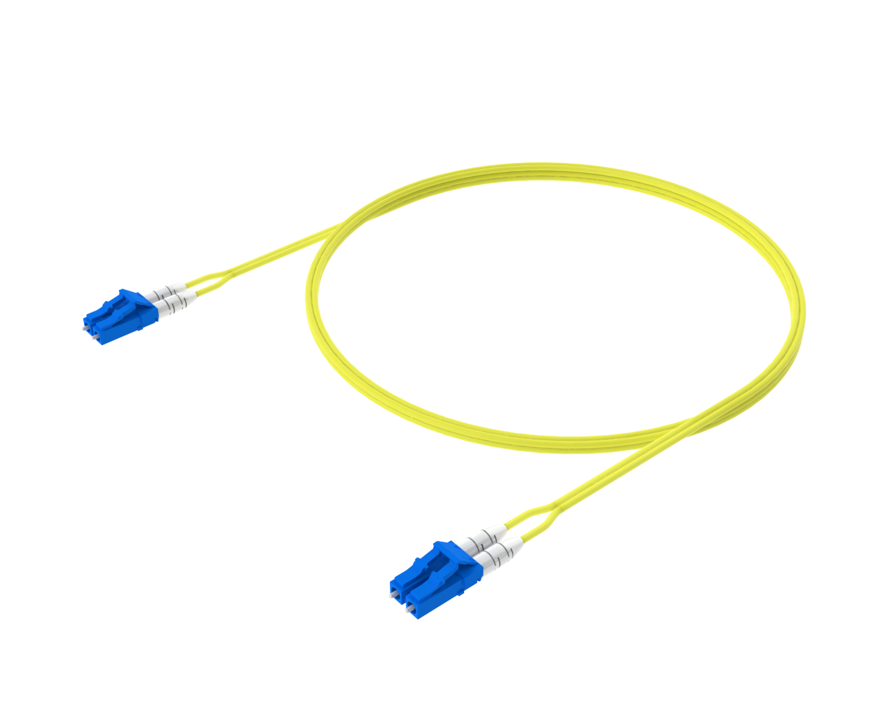 Cordon de raccordement duplex monomode - LC/UPC vers SC/UPC