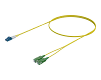 Enkelmodus Dupleks Patchkabel - LC/UPC na SC/APC