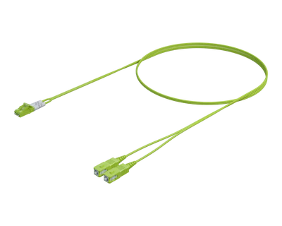 OM5 Dupleks Patchkabel - LC/UPC na SC/UPC