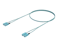 OM4 Dupleks Patchkabel - SC-SC, Aqua