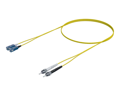 Enkelmodus Dupleks Patchkabel - SC/UPC na ST/UPC