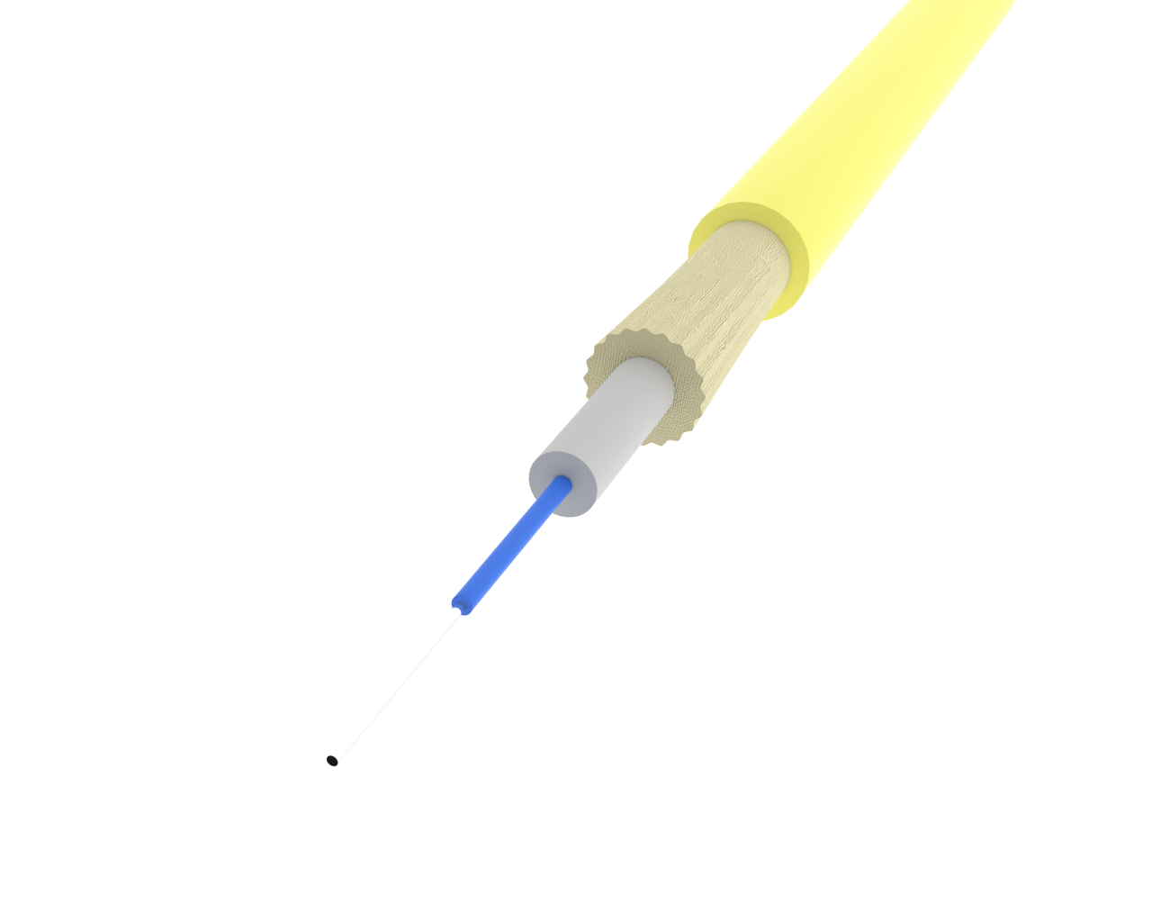 Enkelmodus Simplex-aansluitkoord - LC/UPC na LC/UPC