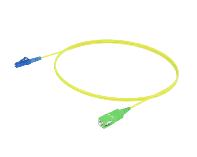 Single-mode Simplex Patch Cord - LC/UPC to SC/APC