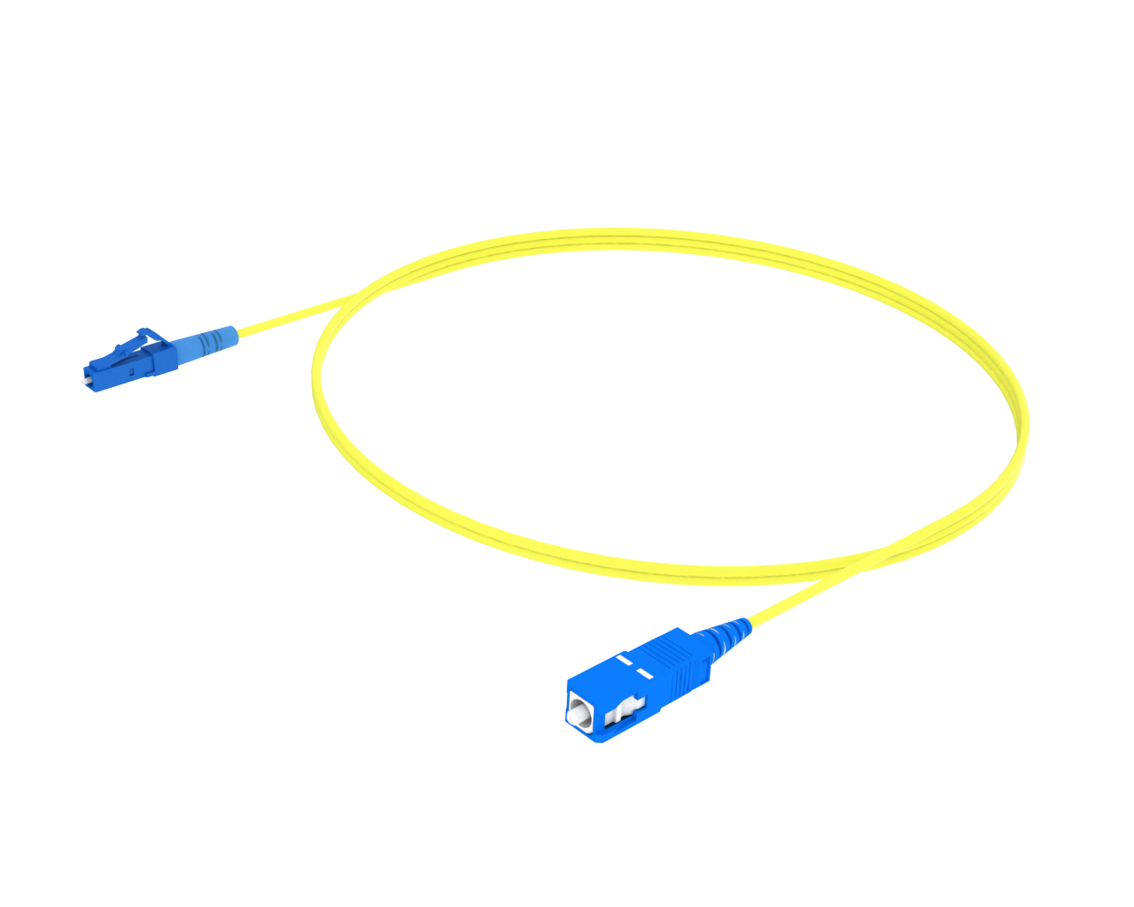 Single-mode Simplex Patch Cord - LC/UPC to SC/UPC