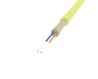 Construção do cabo - Cabo único duplex de 1,6 mm