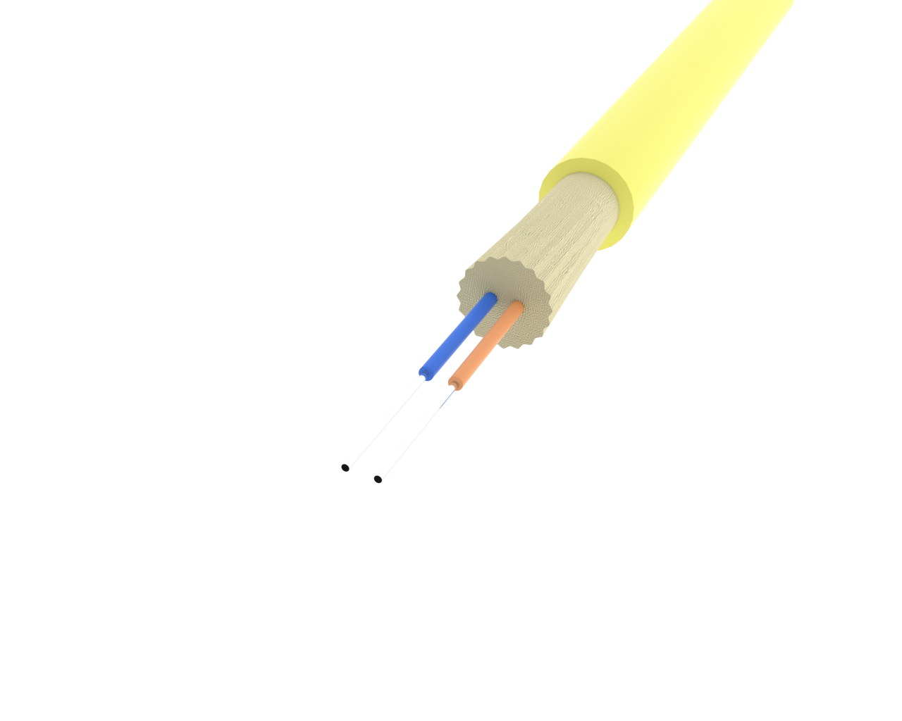 Hanya Daya-daya Single Cord Duplex Patch Cord - SN®/APC zuwa SN®/APC
