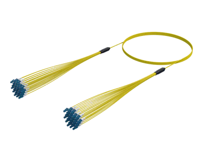 Assemblage micro-câble LC/UPC, 24 fibres, monomode G.657.A1