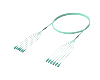 SC/UPC-SC/UPC Mkutano wa Kebo ya Nyuzi Iliyosimamishwa Awali, OM4, Aqua