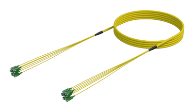 Haɗaɗɗen Kebul na Fiber SC/APC-SC/APC da Aka Riga Aka Sanya wa Mahaɗi, Single-mode G.657.A1
