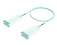 SC/UPC-SC/UPC Kusanyiko la Kebo ya Nyuzi Iliyosimamishwa Awali, OM4, Fiber 12