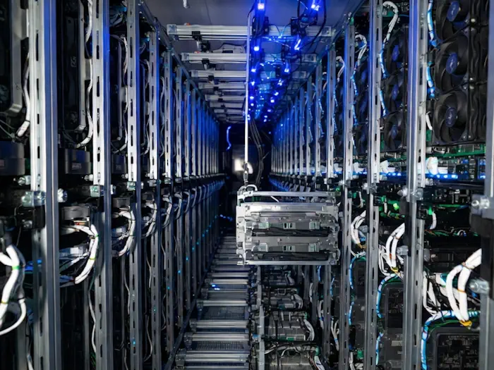 Clusters d'entraînement IA